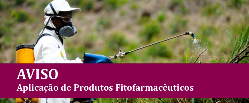 Aplicação de produtos fitofarmacêuticos