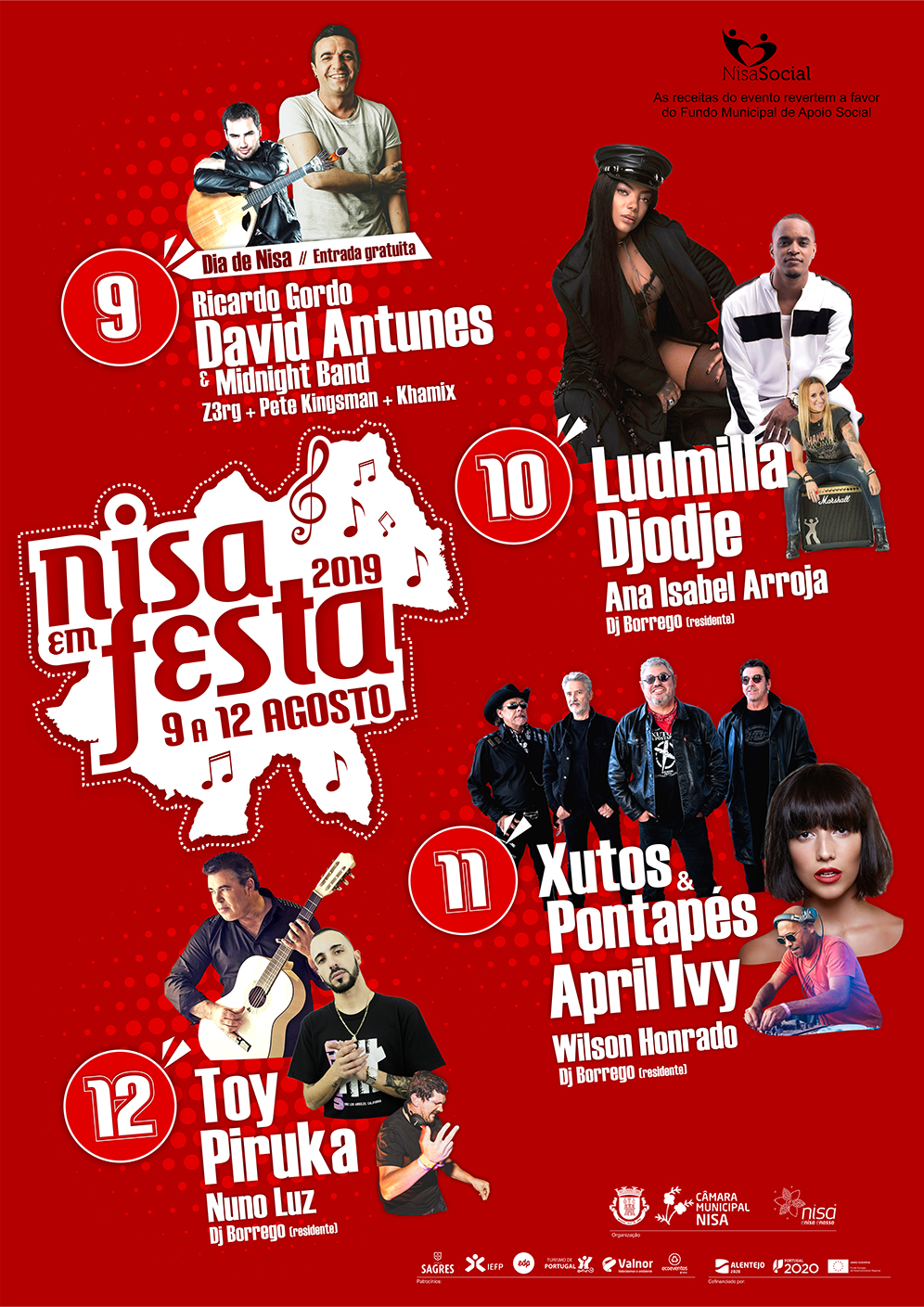 Cartaz - Nisa em Festa 2019